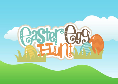 Easter Egg Hunt Game Art